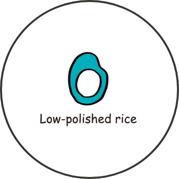 low polished rice