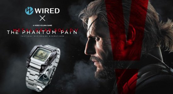 METAL GEAR SOLID V X SEIKO 'DIGIBORG' WATCH