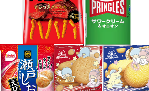 Top 5 Japanese snacks in April